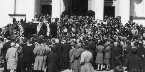 Pogrzeb dr Kazimierza Dłuskiego w Warszawie w 1930 r.
