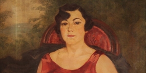 "Portret Margit Tillowej" Fryderyka Pautscha.