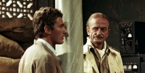 Karol Strasburger i Zdzisław Tobiasz na planie filmu "Agent nr 1" z 1971 r.