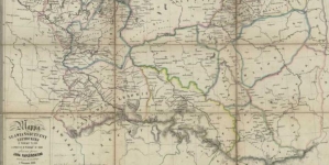 Jan Papłoński "Mappa słowiańszczyzny lechickiej z wieku X-XII i Pruss z wieku X-XIII"