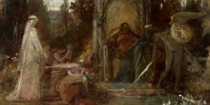 "Scena biblijna" Franciszka Krudowskiego.