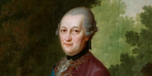 "Portret Petera von Biron" Friedricha Hartmanna Barisiena.