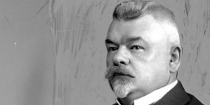 Seweryn Samulski, prezes Rady Nadzorczej Towarzysta Akcyjnego Hipolit Cegielski. Fotografia portretowa. (fot. R. S. Ulatowski,  1928 r.)