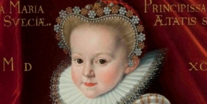 "Portret Anny Marii Wazówny (1593-1600), córki króla Zygmunta III" Marcina Kobera.