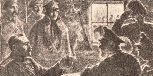 "Król-Kaszubski przed sądem polowym" Józefa Ryszkiewicza.