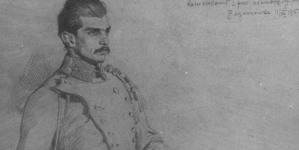 "Portret Władysława Beliny-Prażmowskiego" Zygmunta Rozwadowskiego. .