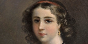 "Portret kobiety" Henryka Siemiradzkiego.