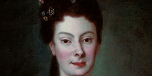"Portret Anny Orzelskiej" Louisa de Silvestre`a.