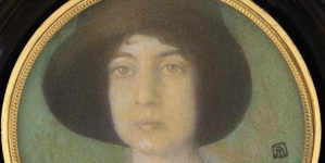 "Portret żony artysty" Miczysława Jakimowicza.