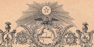 "J. H. Dąbrowski według sztychu Oleszczyńskiego".