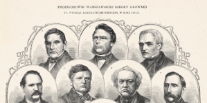 "Profesorowie Warszawskiej Szkoły Głównej IV Wydział Matematyczno-Fizyczny, w roku 1867/8"