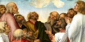 "Wniebowstąpienie Chrystusa" Hansa von Kulmbach.