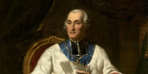 "Portret Adama Krasińskiego, biskupa kamienieckiego" Antoniego Brodowskiego.