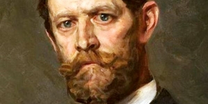 "Portret malarza Alfreda Römera"  Stanisława  Rostworowskiego.