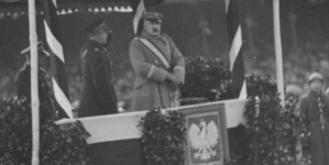 Obchody Święta Niepodległości na Polu Mokotowskim w Warszawie 11.11.1930 r.