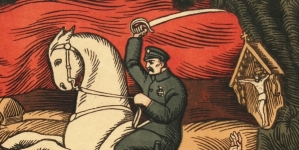 "Józef Piłsudski"  - plakat Władysława Skoczylasa.