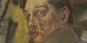 "Autoportret" Kazimierza Sichulskiego.
