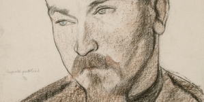 "Karol Kosma Lenczowski, kapucyn, kapelan 1 pułku piechoty I Brygady Legionów Polskich" Leopolda Gottlieba.