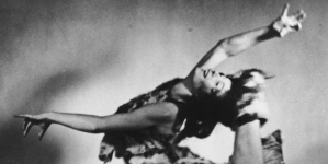 Ziuta Buczyńska w tańcu "Księga dżungli" w 1937 r.