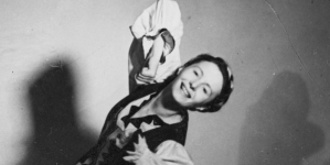 Ziuta Buczyńska w tańcu "Kujawiak" w 1936 r.