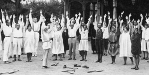 Lecznica doktora Apolinarego Tarnawskiego w Kosowie.