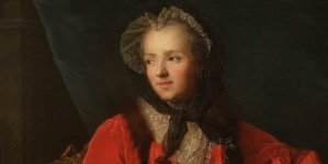 "Portret królowej Marii Leszczyńskiej" Jeana-Marca Nattiera (kopia).