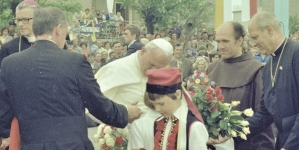 Pobyt papieża Jana Pawła II w Kalwarii Zebrzydowskiej podczas I pielgrzymki do Polski 7.06 1979 r.