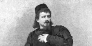 Tenor Jan de Reszke jako Romeo w operze Gounoda "Romeo i Julia", wystawionej w 1888 roku w Palais Garnier.