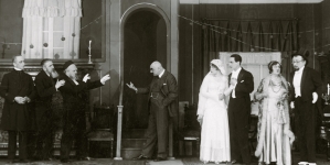 Przedstawienie "Trzy razy zaślubieni" w Teatrze Miejskim w Łodzi w maju 1931 roku.