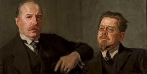 "Portret Weysenhoffa i Władysława Reymonta" Stanisława Lentza.