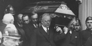 Pogrzeb barona Jana Gotza z Okocimia w kwietniu 1931 r.