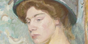 "Portret Janiny Stanisławskiej" Wojciecha Weissa.