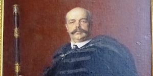 "Portret Stanisława Badeniego" Kazimierza Pochwalskiego.