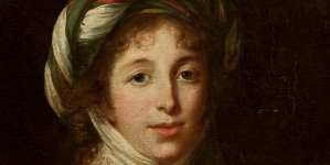 "Portret  Heleny z Przeździeckich Radziwiłłowej" Marie Elisabeth-Luise  Vigée-Lebrun.