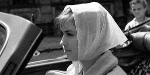 Maria Wachowiak w filmie "Szklana góra" z 1960 r.