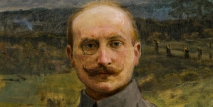 "Portret dr Adolfa Sternschussa" Teodora Axentowicza.