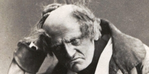 Wincenty Rapacki jako Jan Zrzęda z komedii Fredry "Zrzędność i przekora".