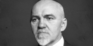Tadeusz Łopuszański, minister wyznań religijnych i oświecenia publicznego. Fotografia portretowa.