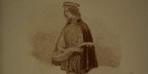 Wizerunek imaginacyjny Mikołaja Sępa Szarzyńskiego z okresu młodzieńczego.