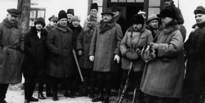 Polowanie reprezentacyjne w Spale w styczniu 1927 r.