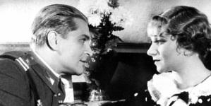Franciszek Brodniewicz I Maria Modzelewska w filmie Mieczysława Krawicza "Śluby ułańskie" z 1934 roku.