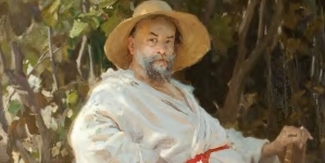 "Portret ojca" Tadeusza Styki.