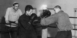 Obóz treningowy bokserów w Centralnym Instytucie Wychowania Fizycznego w Warszawie w listopadzie 1934 roku.