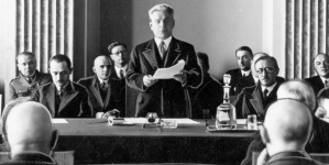 Posiedzenie Państwowej Rady Komunikacyjnej w Warszawie 5.07.1937 r.