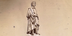 Projekt pomnika Adama Mickiewicza dłuta Wiktora Brodzkiego.