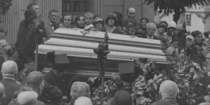 Pogrzeb profesora Władysława Leopolda Jaworskiego w Krakowie w 1930 roku.
