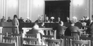 Proces przeciwko majorowi Kazimierzowi Kubali w wojskowym sądzie okręgowym w lutym 1931 r.