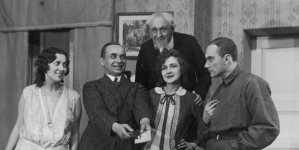 Przedstawienie „Fenomenalna umowa” w Teatrze Letnim w Warszawie w 1928 roku.