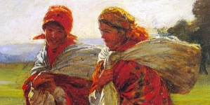 "Do miasta - Na targ" Ludwika de Laveaux.