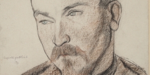 "Karol Kosma Lenczowski, kapucyn, kapelan 1 pułku piechoty I Brygady Legionów Polskich" Leopolda Gottlieba.